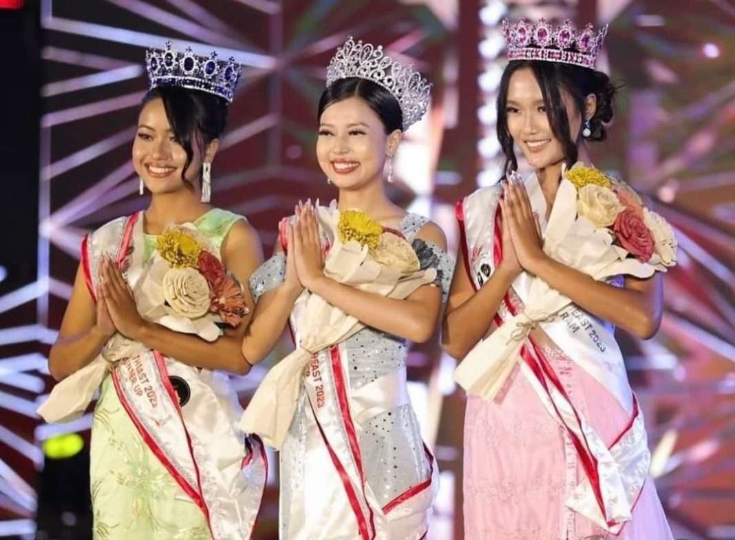 Nagaland's Kenei Ritse wins the Title Of Miss Northeast 2023