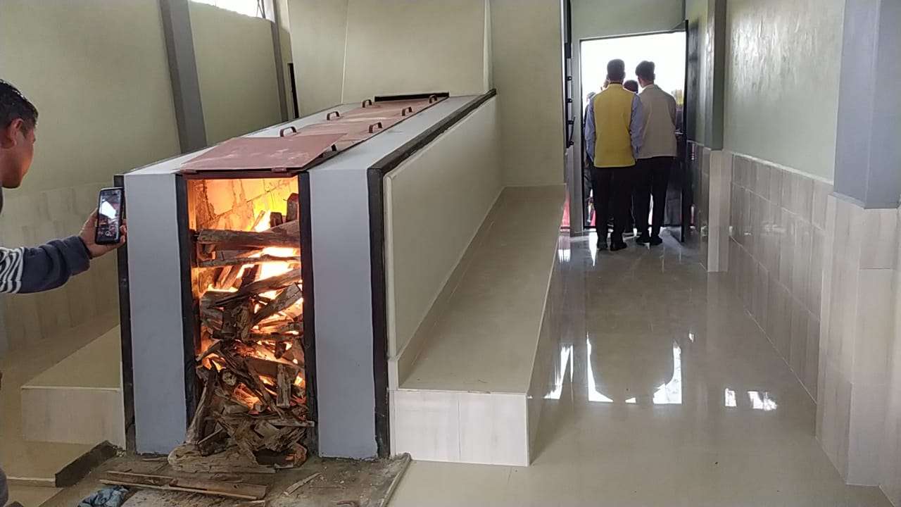 Vincent Pala inaugurates Kambel Shullai Eco-Friendly Crematorium  along Jowai-Shillong road