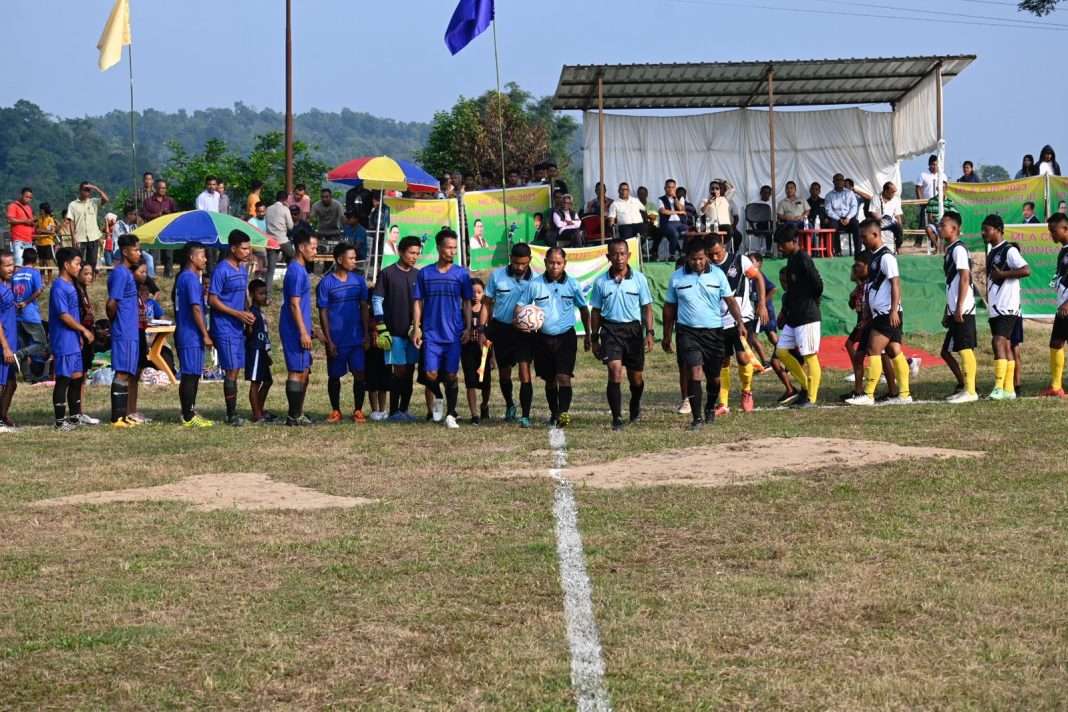 58-Rongara Siju MLA Cup 2023 tournament-ko Education Minister a•bachengata