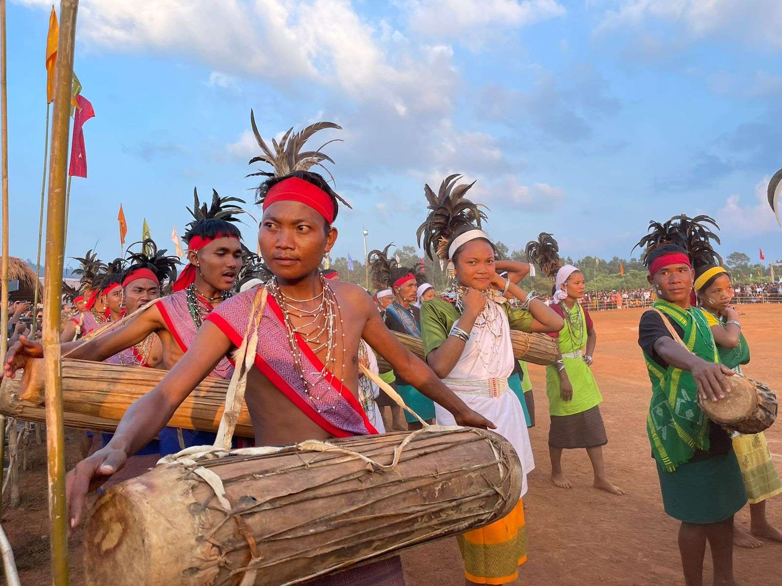 In Pic | 100 Drums Wangala Festival end on a colourful note at Baljek