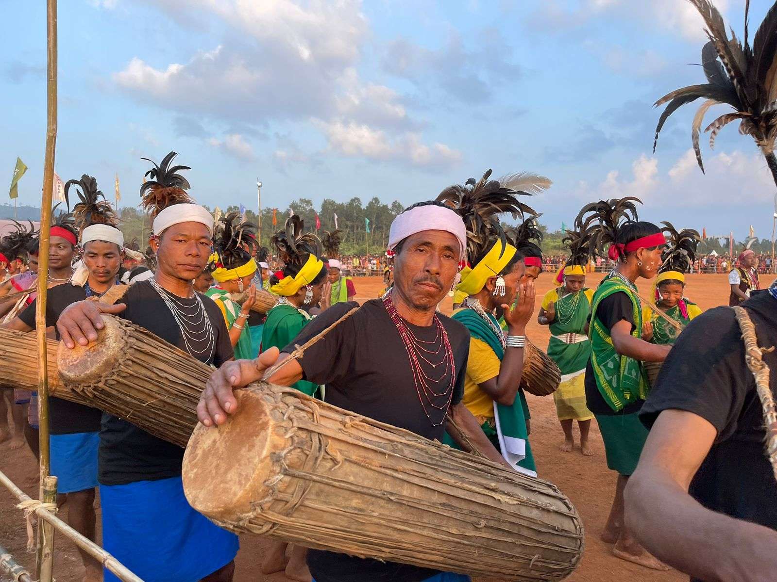 In Pic | 100 Drums Wangala Festival end on a colourful note at Baljek