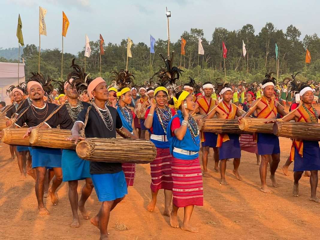 In Pic | 100 Drums Wangala Festival end on a colourful note at Baljek