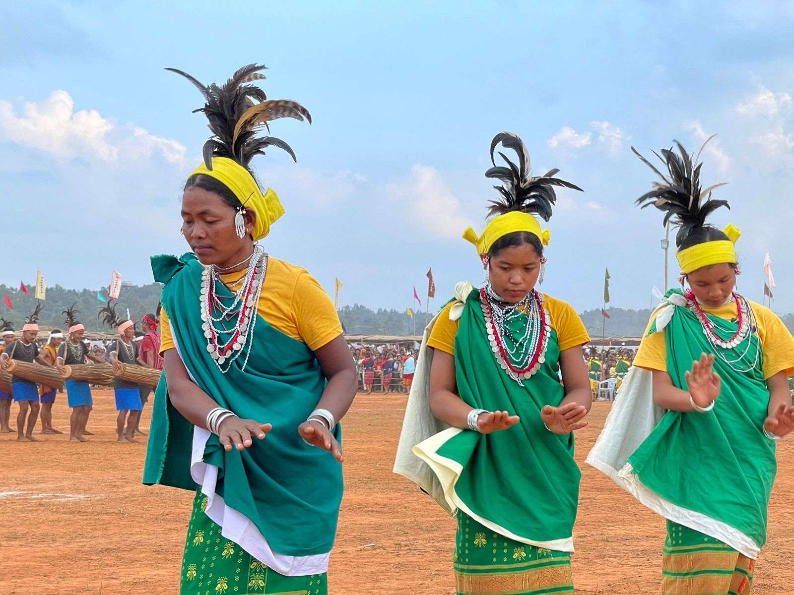 In Pic | 100 Drums Wangala Festival end on a colourful note at Baljek