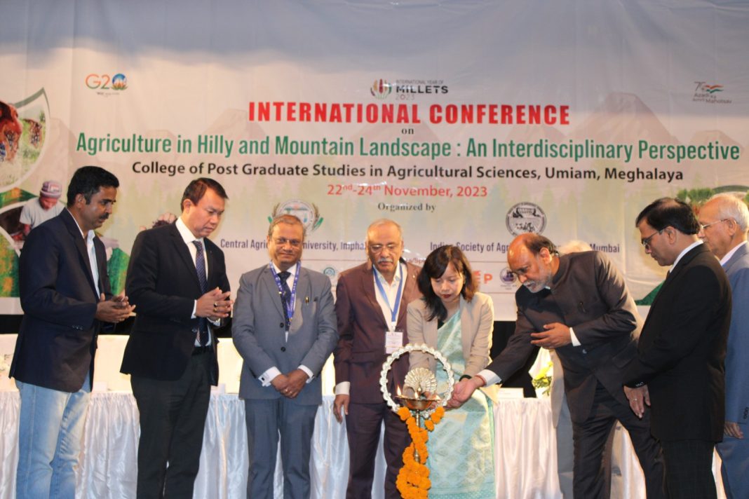International conference on agriculture in hilly and mountainous landscape underway in State