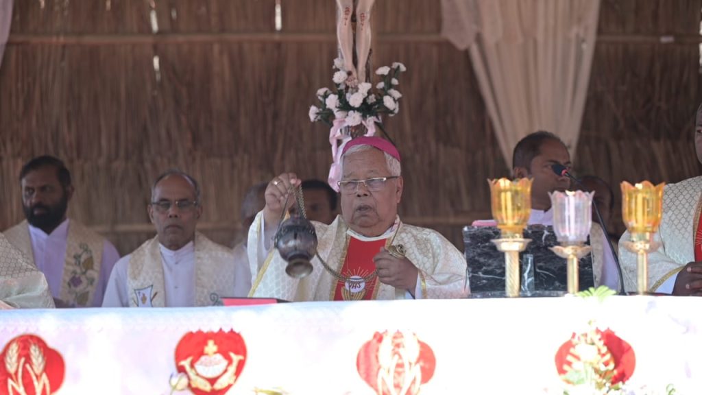 Tura Diocese marks Golden Jubilee with majestic eucharistic procession