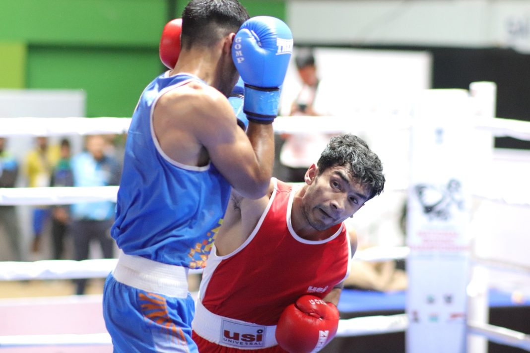 National Boxing Championship: Top boxers Shiva Thapa, Amit Panghal & M'laya's Bhalang Shadap progress on Day 3