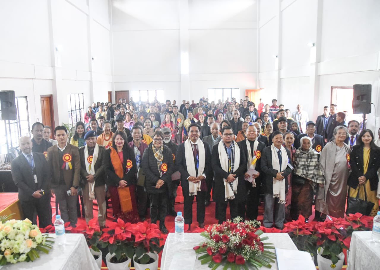 Conrad inaugurates Upper Shillong's first indoor stadium, stresses on Youth and Community Development