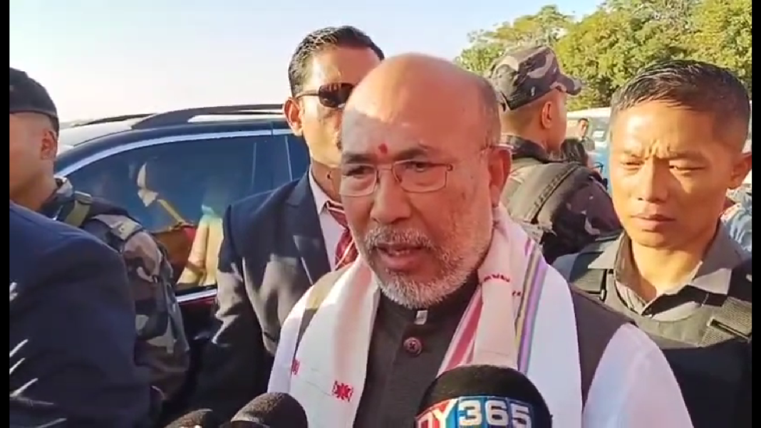 Manipur | 6000 people from Myanmar taking shelter in State due to prevailing unrest: CM Biren Singh