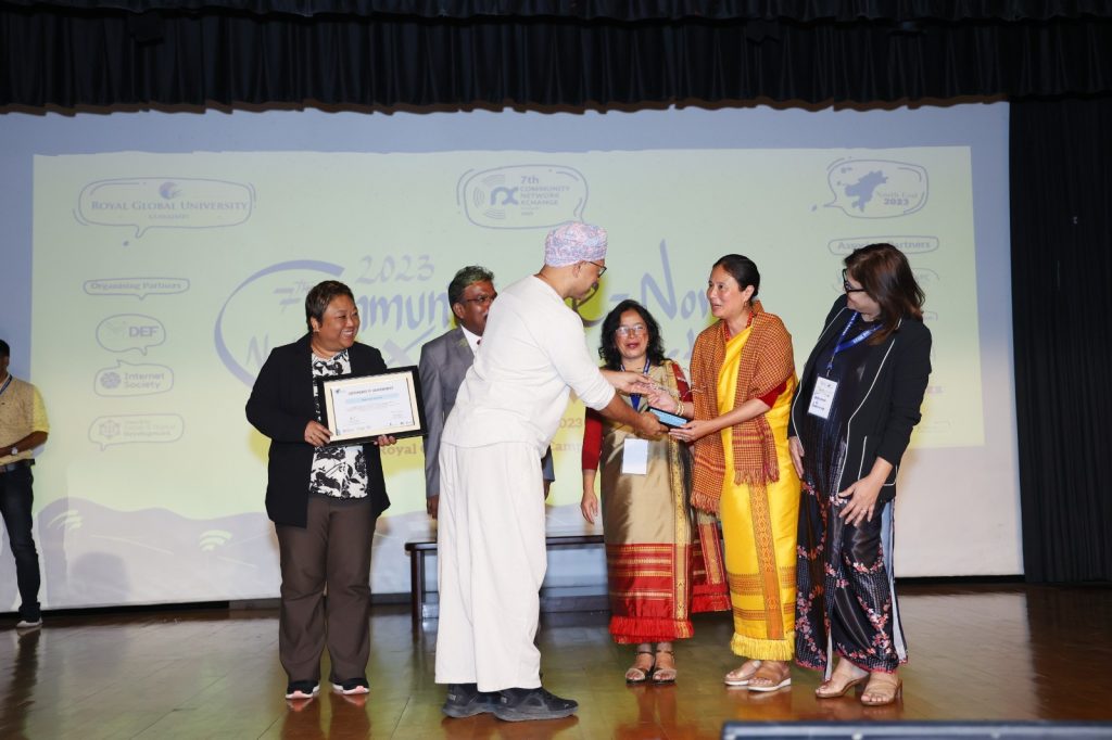 Meghalaya Signbank Mobile App wins award at 8th eNorthEast Award 2023
