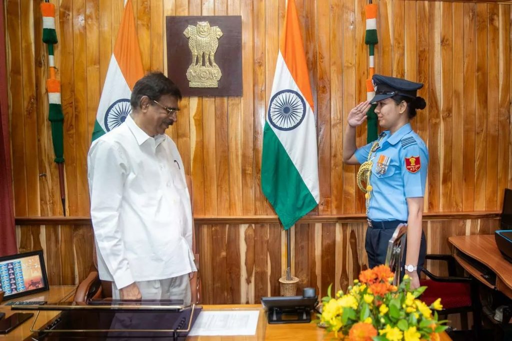 Manisha Padhi becomes India's first female Armed Forces Officer as Aide-De-Camp to Mizoram Governor