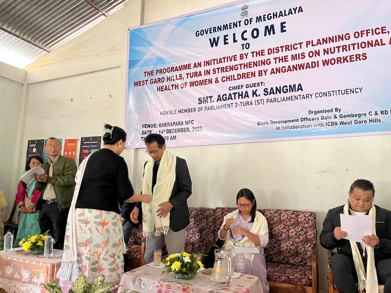 In Pics: Agatha launches health initiatives in West Garo Hills