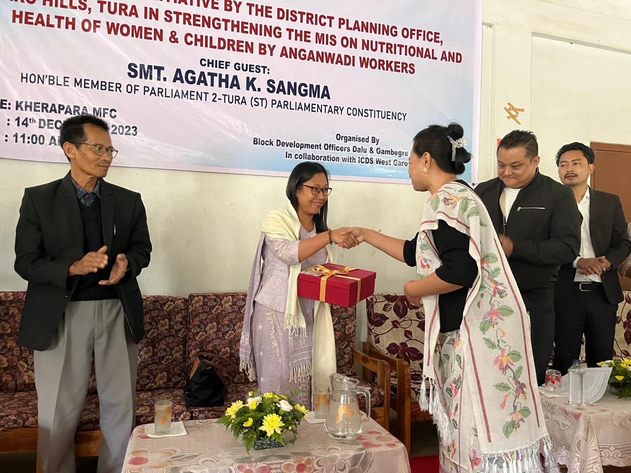 In Pics: Agatha launches health initiatives in West Garo Hills