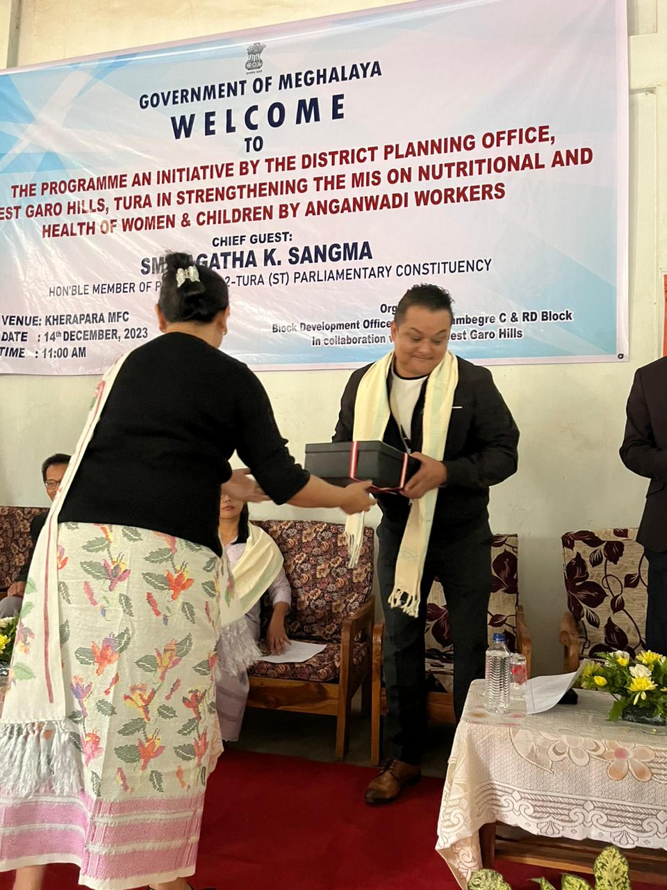 In Pics: Agatha launches health initiatives in West Garo Hills