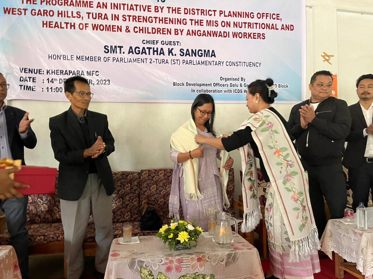 In Pics: Agatha launches health initiatives in West Garo Hills