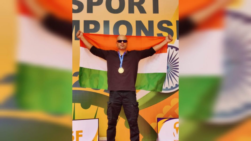 Sandeep Sharma clinches Gold for Meghalaya in WKSF Kettlebell Asia Championships