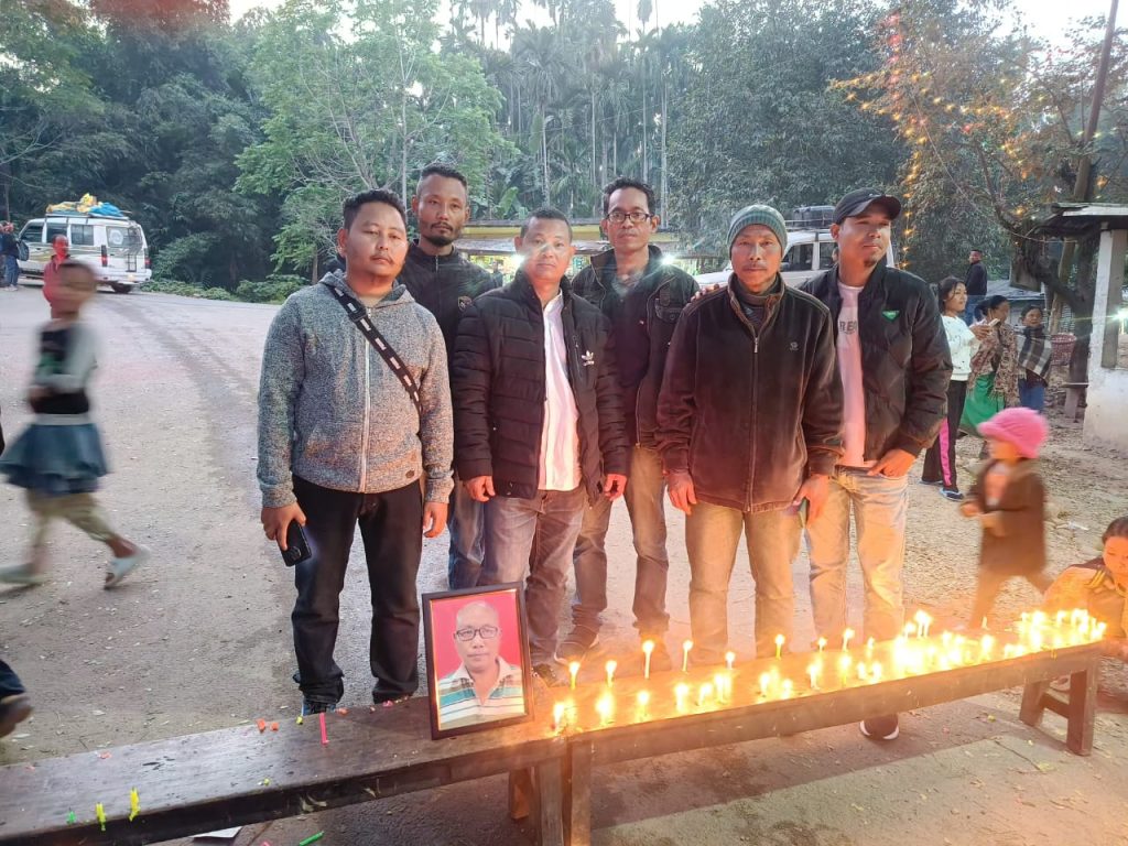 Garo bodies demand arrest of culprits behind brutal attack on teachers near Langpih, hold candlelight vigil 