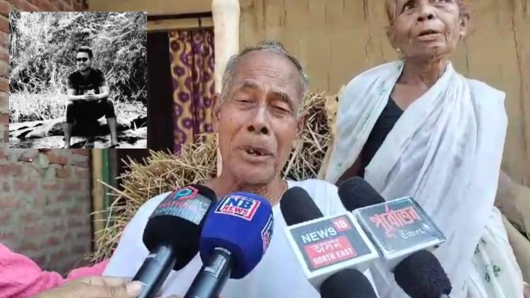 Assam: Family members of Dipankar Gogoi alleged police harrasment led to the death of their son