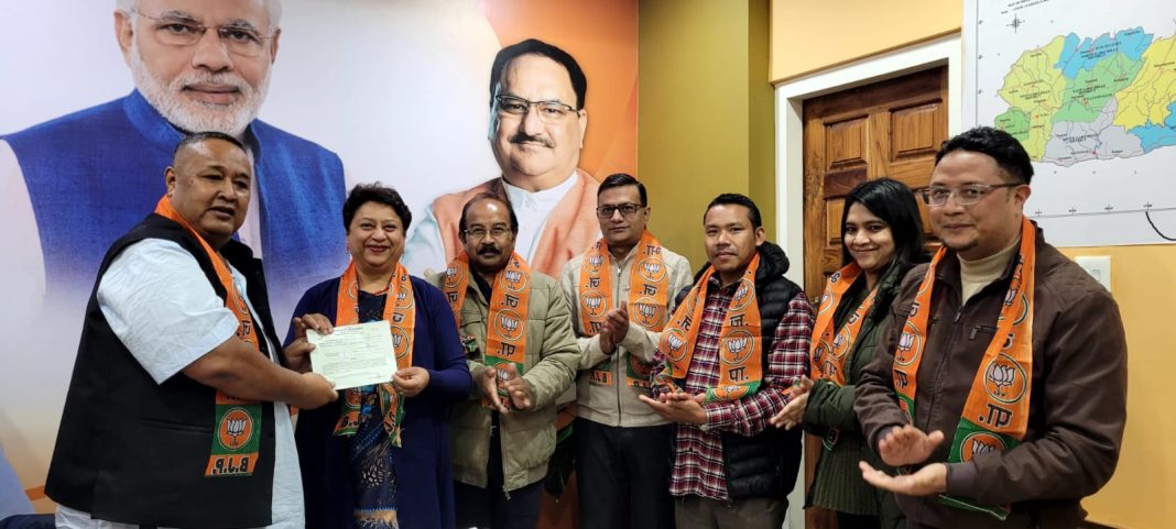 Former DHS Dr. Rita Tariang joins BJP