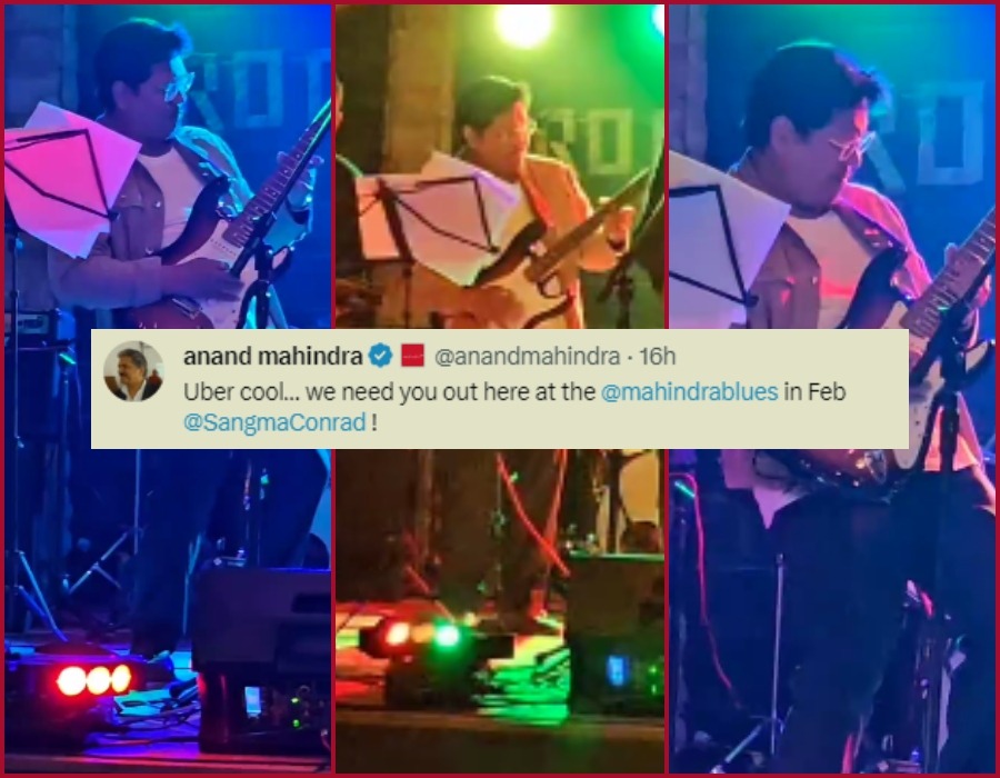 Anand Mahindra invites Conrad Sangma to Blues Festival after viral video; Check Meghalaya CM's reply