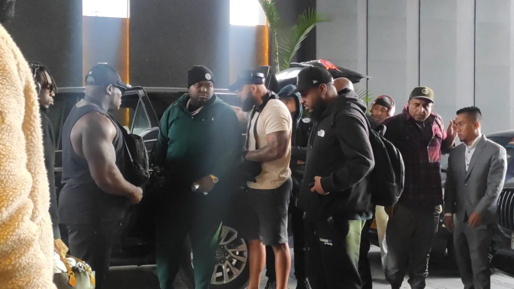 In Pics: International music sensation Sean Kingston makes star arrival in Shillong