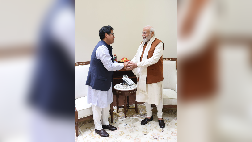 Conrad meets PM Modi, seeks support for New Shillong Township & new Administrative City