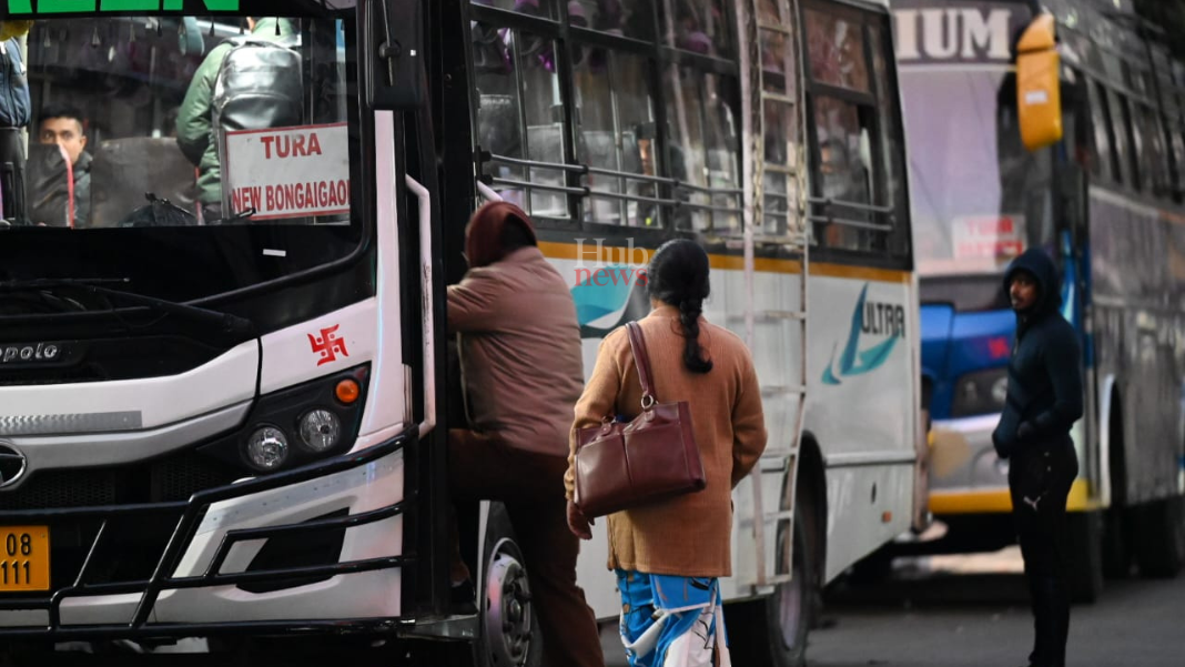 In Pics: Interstate taxi services resume in Tura, normalcy returns after 48-hour chakka bandh