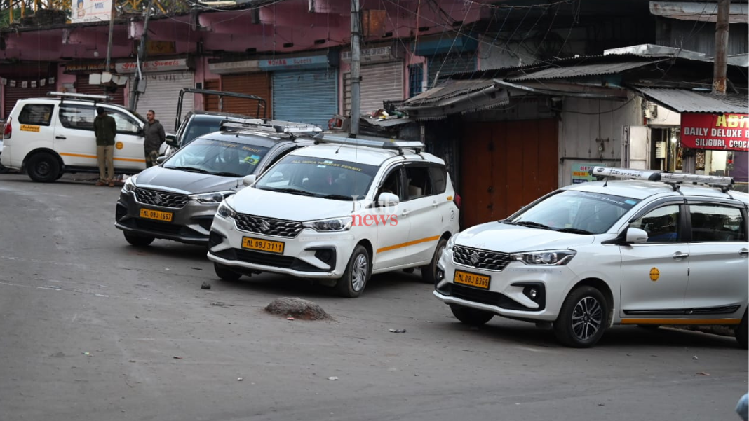 In Pics: Interstate taxi services resume in Tura, normalcy returns after 48-hour chakka bandh