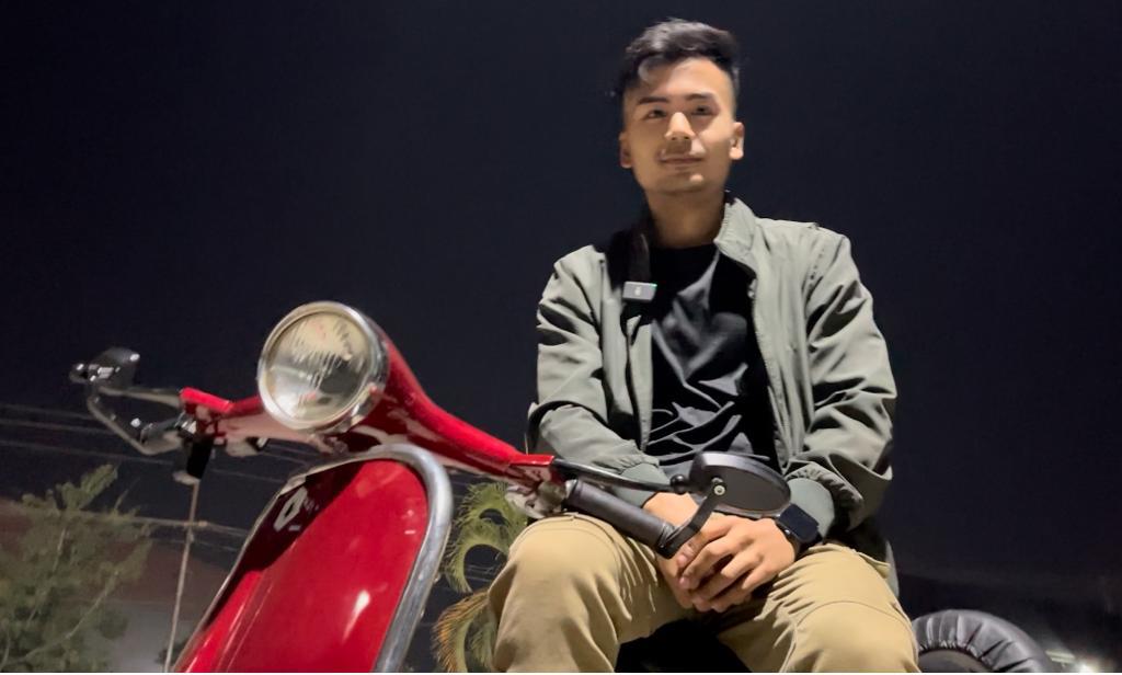 Manipur: Young engineering student transforms vintage scooter into eco-friendly electric vehicle