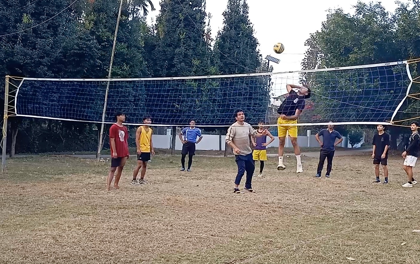 Meghalaya Games-o bak ra·na Williamnagar Volleyball Association grong wil·soa