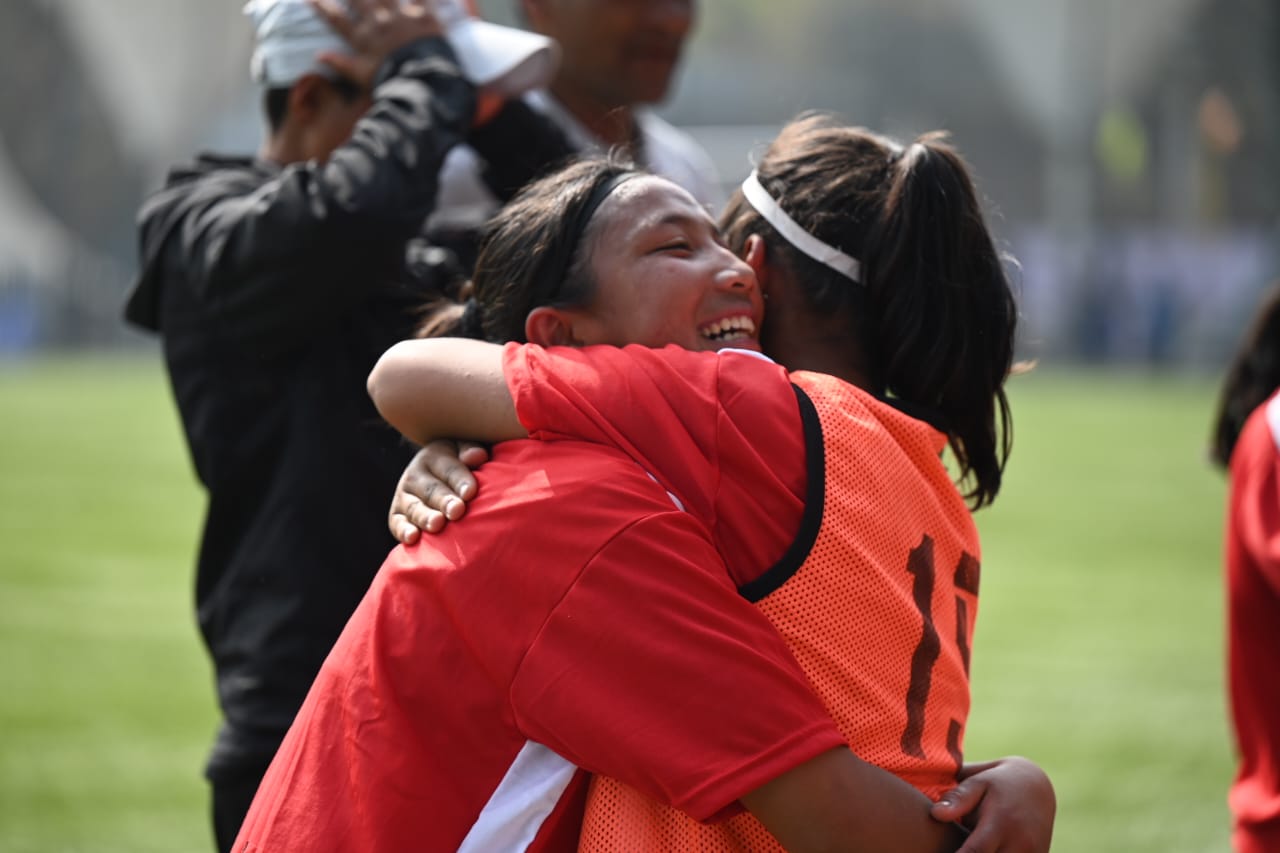 Meghalaya Games 2024: SWKH triumphs 4-0 over WGH in U-18 Girls' Football clash at