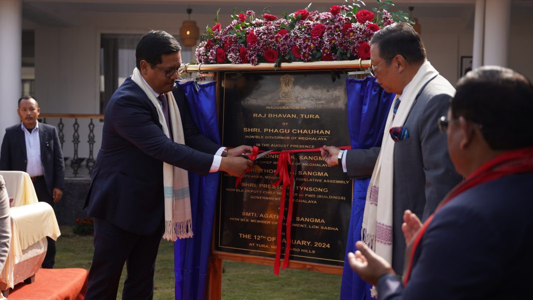 Red Letter Day for Tura as it gets Meghalaya’s second Raj Bhavan, CM calls it ‘show of unity’