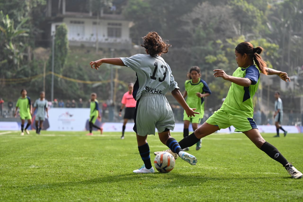 Meghalaya Games 2024 | U-18 Girls' football: Eastern West Khasi Hills overpower East Garo Hills