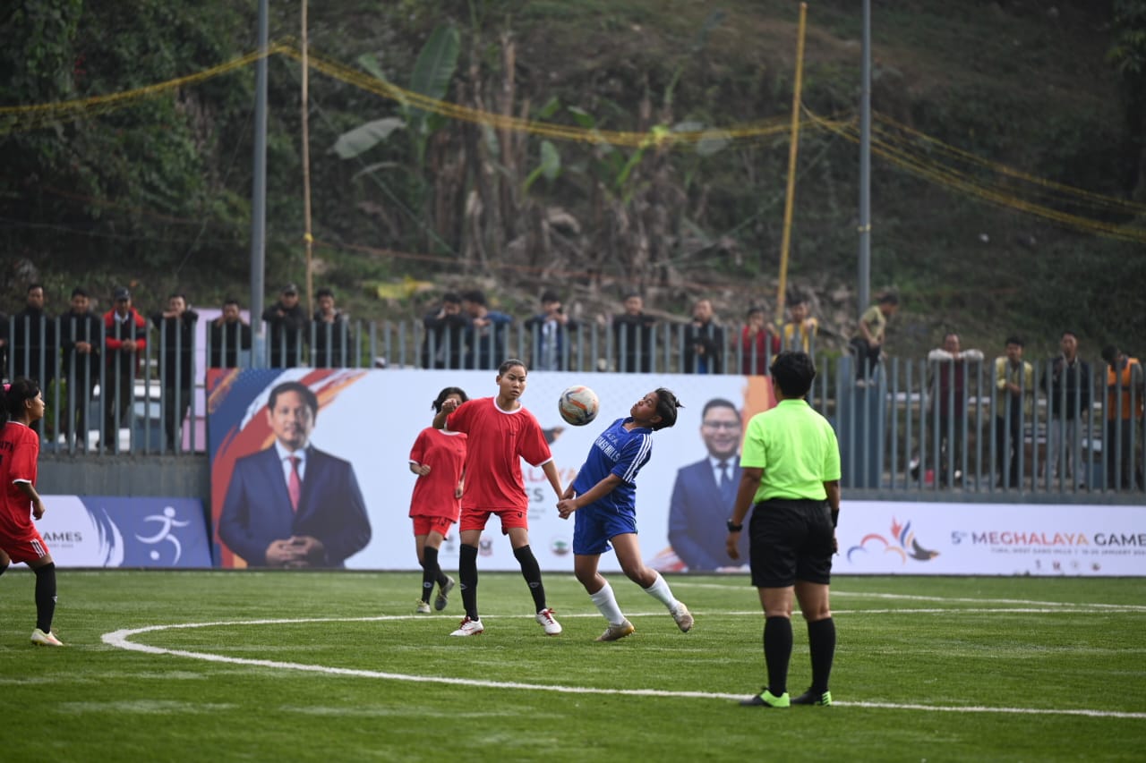 Meghalaya Games 2024 | U18 Girls’ Football | East Khasi Hills crush South West Garo Hills with 13 goals