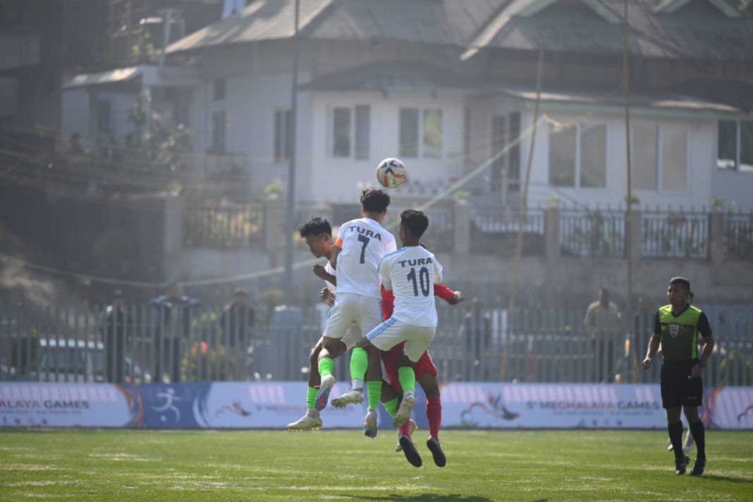 U-18 robol kal·anio West Garo Hills, South West Khasi Hills-ko gol 5 chipe amata