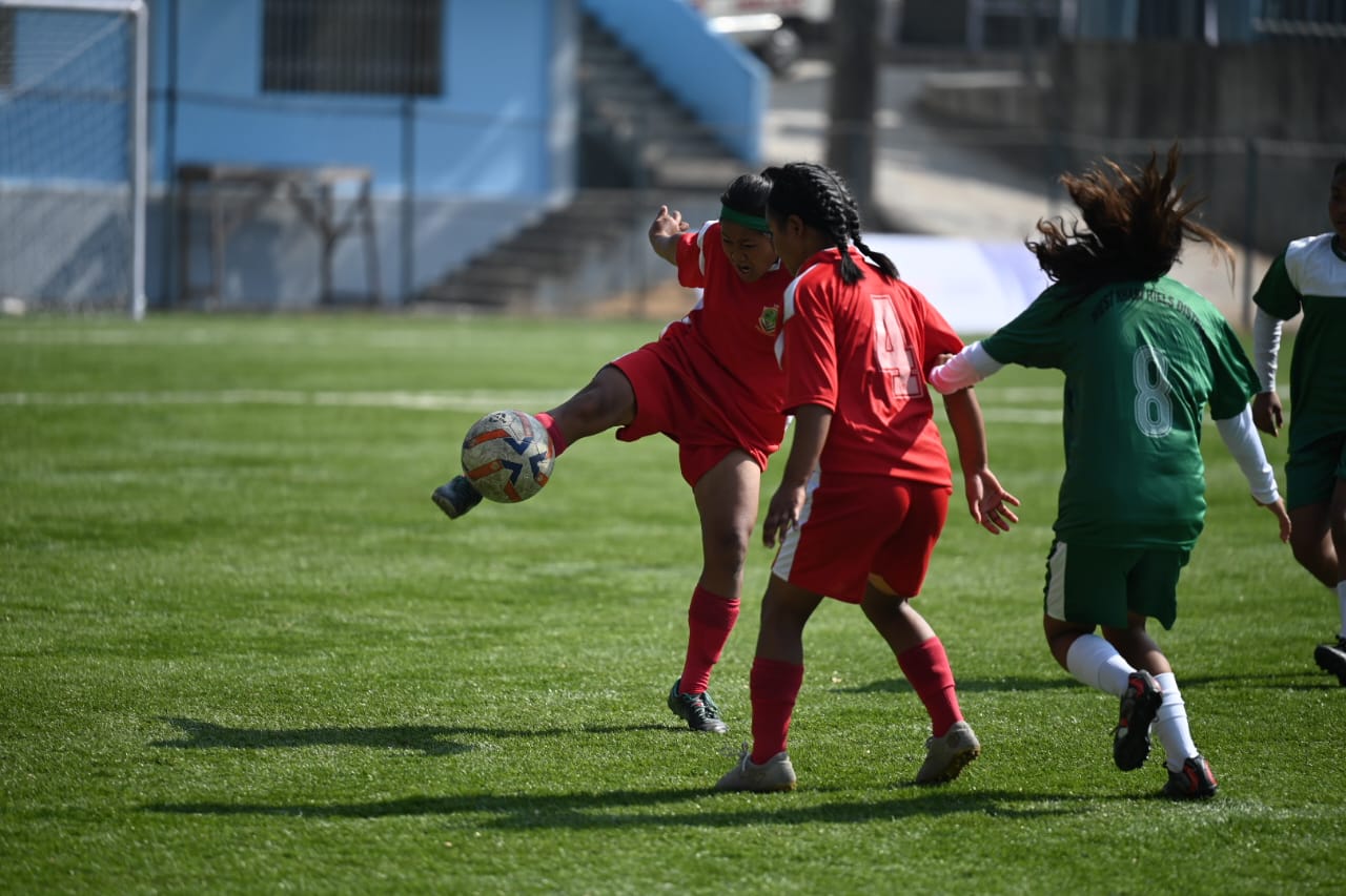 Meghalaya Games 2024 | U18 Girls’ Football: West Khasi Hills & South West Khasi Hills clash ends in draw