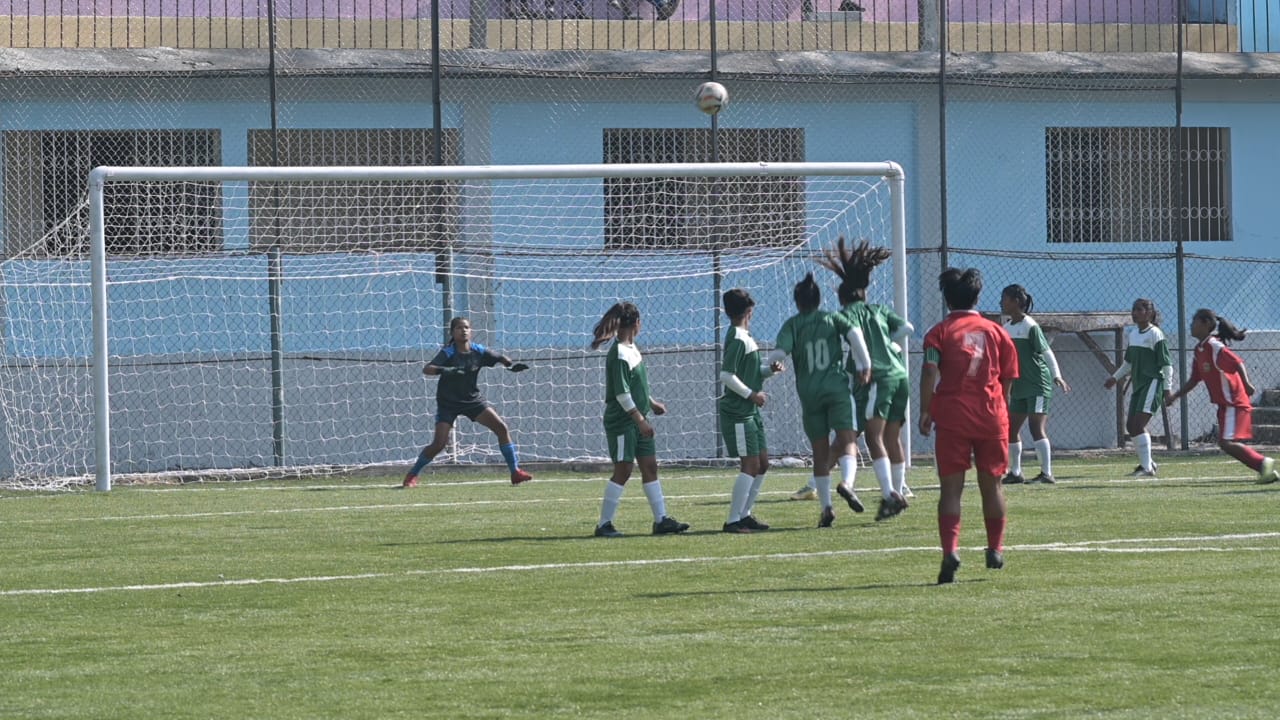 Meghalaya Games 2024 | U18 Girls’ Football: West Khasi Hills & South West Khasi Hills clash ends in draw