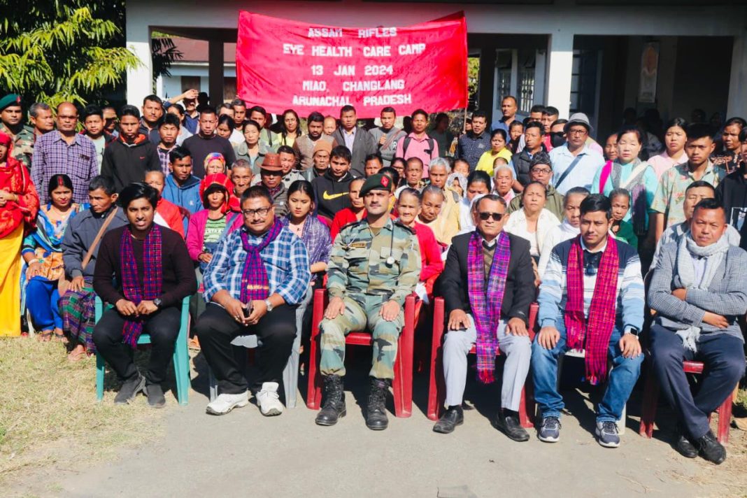 Arunachal Pradesh: Assam Rifles distributes 200 spectacles to beneficiaries at Miao