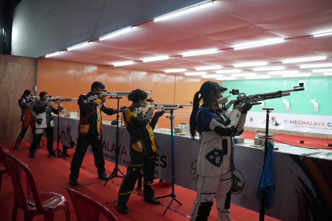 Meghalaya Games 2024| Shooting gets underway at Goeragre