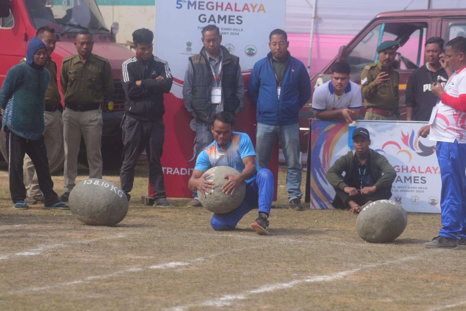 In Pics | 5th Meghalaya Games | Finals of traditional indigenous sports underway at Don Bosco School in Tura