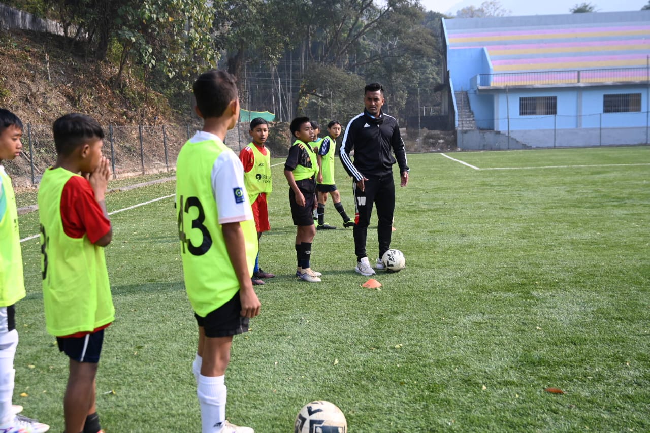 Reliance Foundation Young Academy & District Football Association organise selection trials for boys in Tura