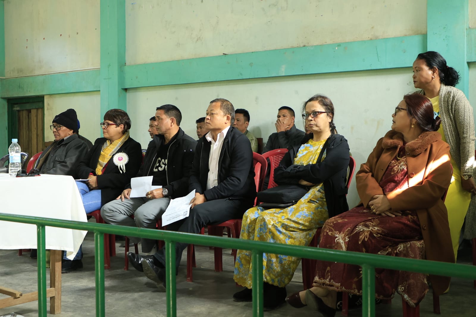 Ampareen Lyngdoh encourages party workers at Riangdo block meeting