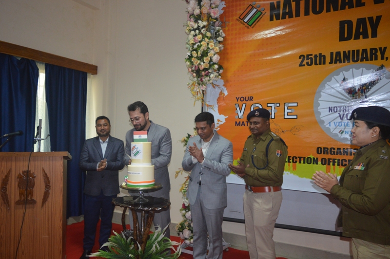 In Pic: National Voters Day celebrated at Tura's DRDA Conference Hall