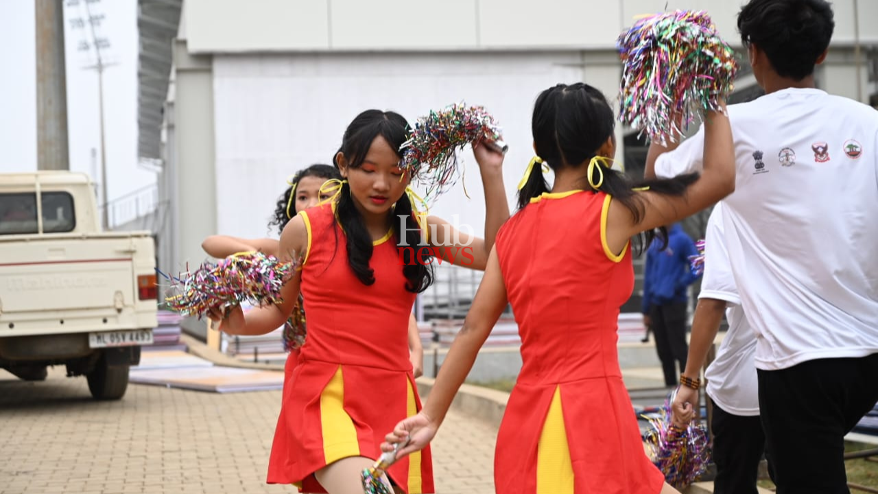 In Pics: Meghalaya Games 2024 inauguration preparations in full swing