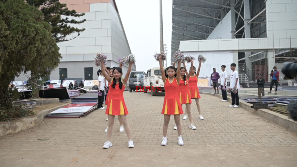 In Pics: Meghalaya Games 2024 inauguration preparations in full swing