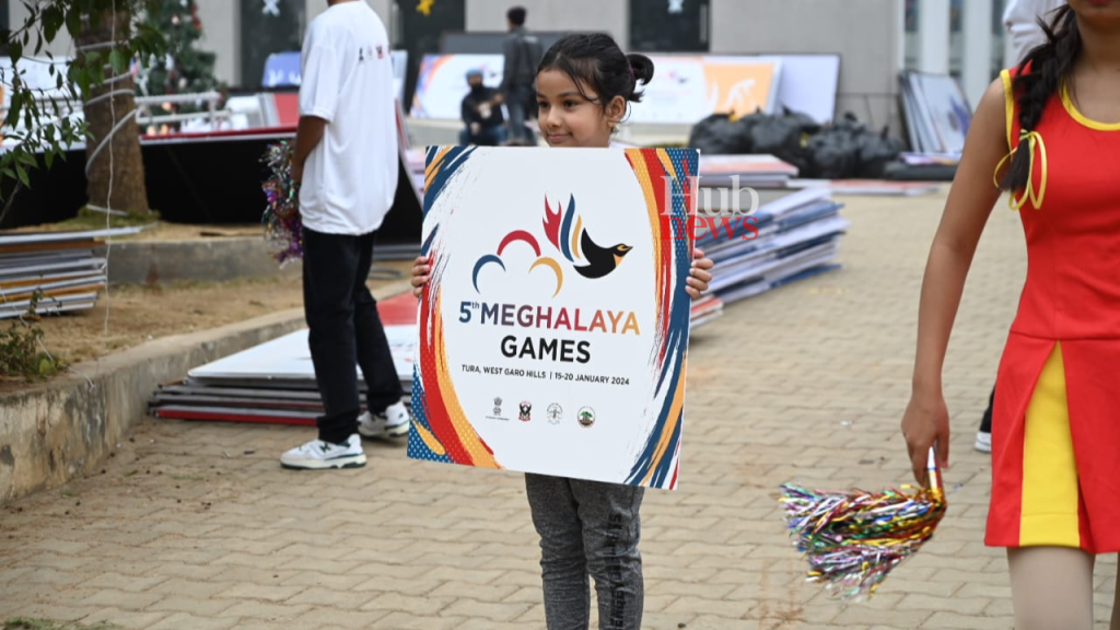 In Pics: Meghalaya Games 2024 inauguration preparations in full swing