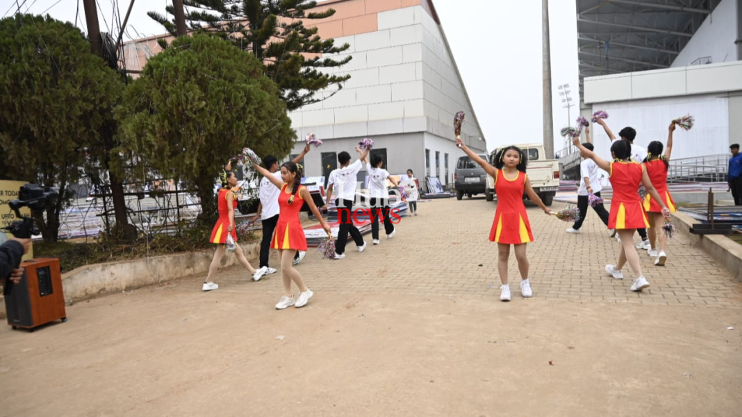 In Pics: Meghalaya Games 2024 inauguration preparations in full swing