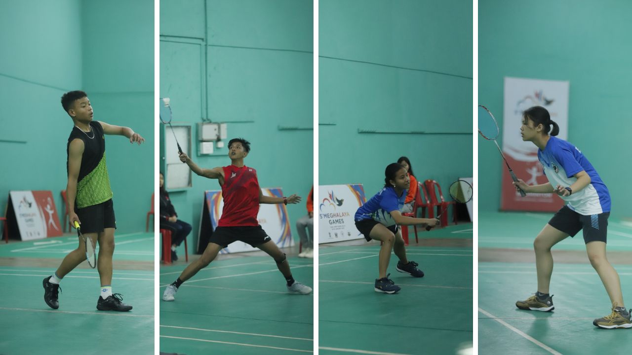 5th Meghalaya Games | Day 3 | Finals witness East Khasi Hills' badminton prowess