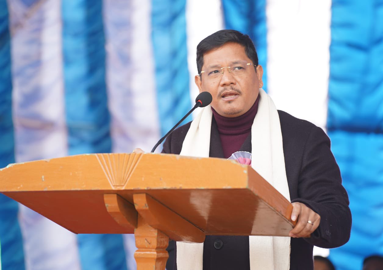 Boosting sports infra in rural Meghalaya; Base laid for Artificial Turf in West Khasi Hills