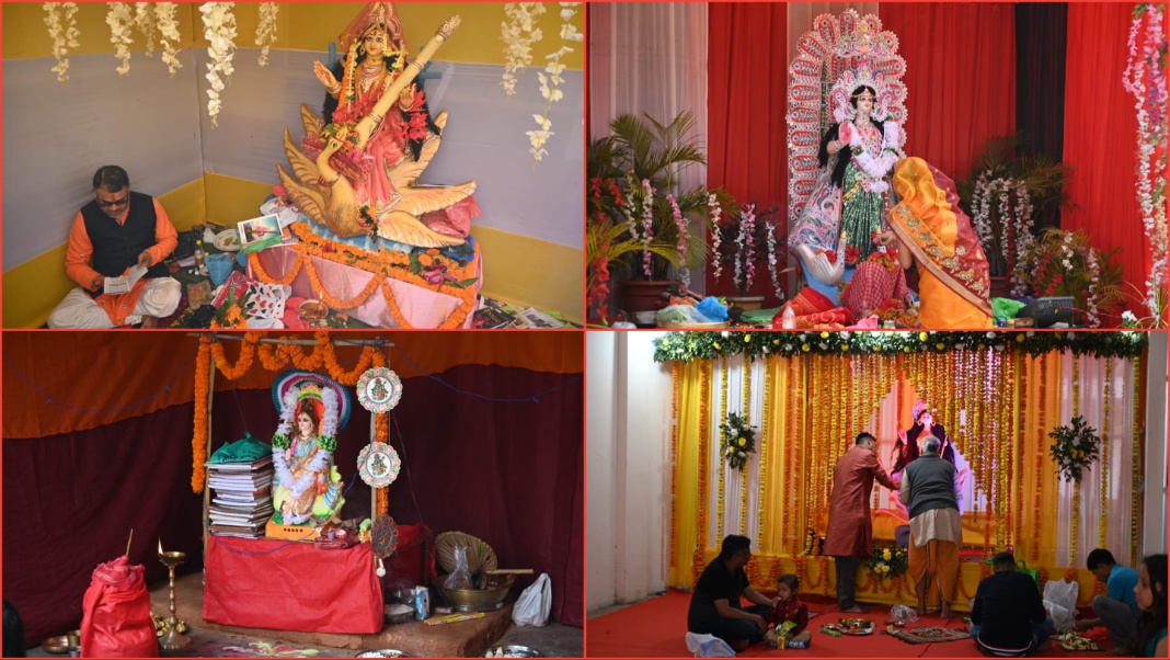 Sarswati Puja celebrated in Tura