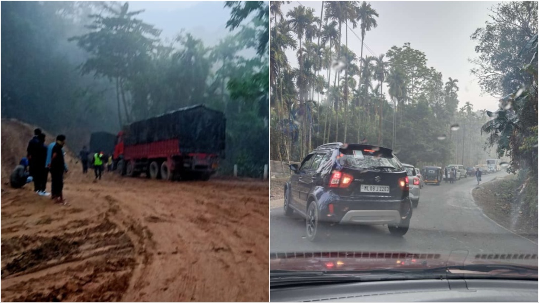 Tura Traffic chaos: 14-wheel truck halts movement near ISBT